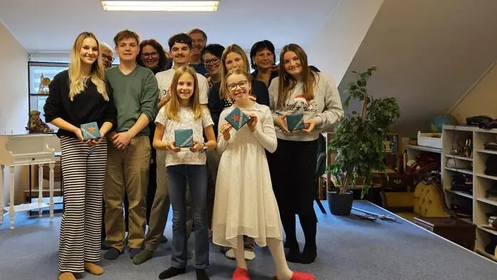 Das Ensemble des Kinder- und Jugendtheaters „Rampenlicht“ aus St. Michael