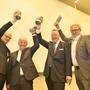 Top of Styria Preisträger: Gerald Lackner, Maximilian Oberhumer, Richard Strahls und Christoph Holzer (von links nach rechts)