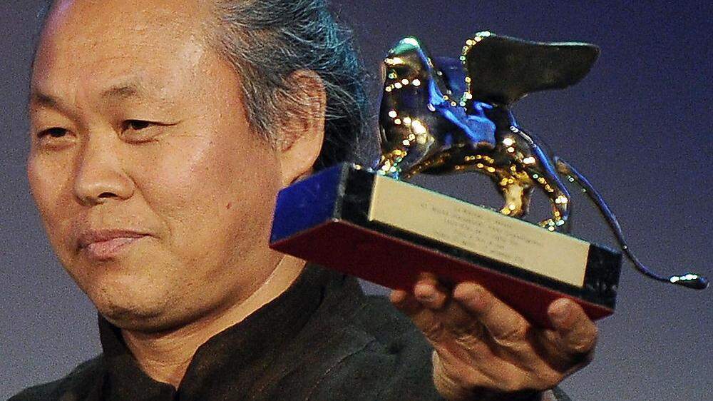 Regisseur Kim Ki Duk, hier 2012 mit dem Goldenen Lösen
