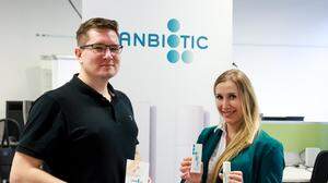 Lanbiotic-Gründerteam: Patrick Hart und Katrin Susanna Wallner 
