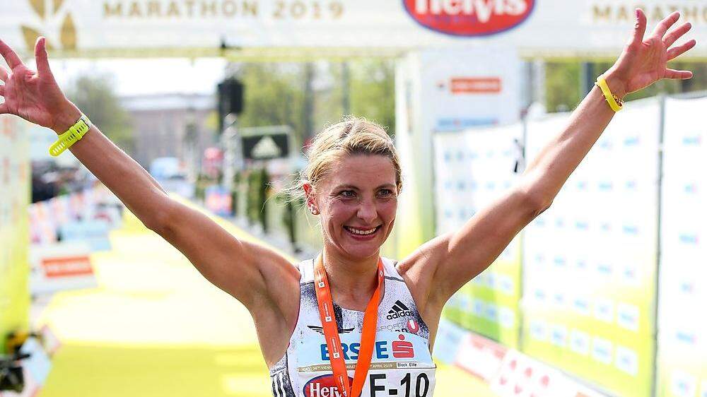 2019 jubelte Eva Wutti beim Wien-Marathon