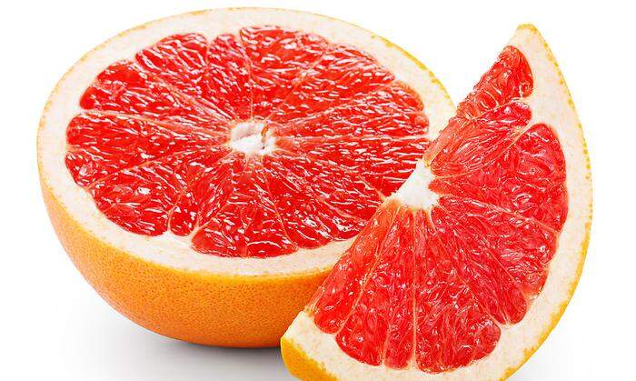 Grapefruit führt dazu, dass Medikamente im Körper langsamer abgebaut werden