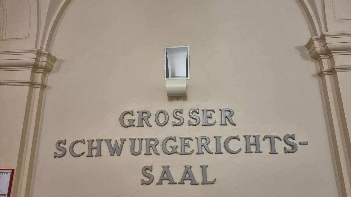 Prozess am Landesgericht für Strafsachen Graz