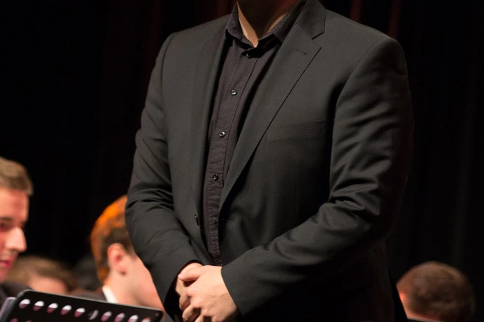 Stefan Karner dirigierte anstelle des "Austrian Brass Band"-Gründers Uwe Köller, der zurzeit musikalisch in China unterwegs ist.