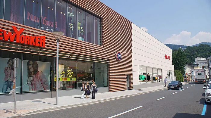 Fassade in Streifen-Optik: So wird der H&M beim „Tenorio“ aussehen