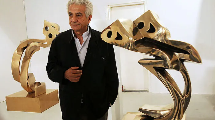 Bildhauer Parviz Tanavoli
