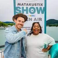 Matthias Ortner (Matakustix) und Emely Myles