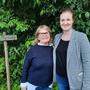 Wanda Luef und Katrin Hütter besuchten mit den Kolleginnen und Kollegen des Weizer Hospiz-Grundseminars den Friedwald in Kumberg