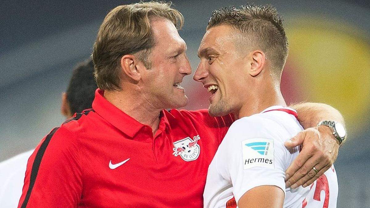 Ralph Hasenhüttl und Stefan Ilsanker