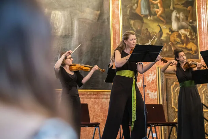 Die musikalische Umrahmung kam von der Neuen Hofkapelle Graz...