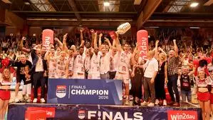 Kapfenberg jubelt über den Titelgewinn