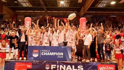 Kapfenberg jubelt über den Titelgewinn