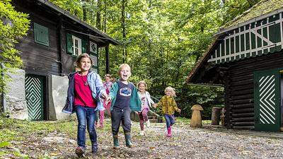 Spaß in der Waldschule