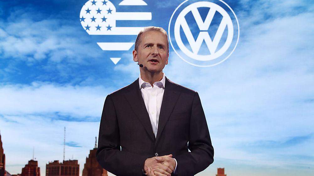 VW-Boss Herbert Diess