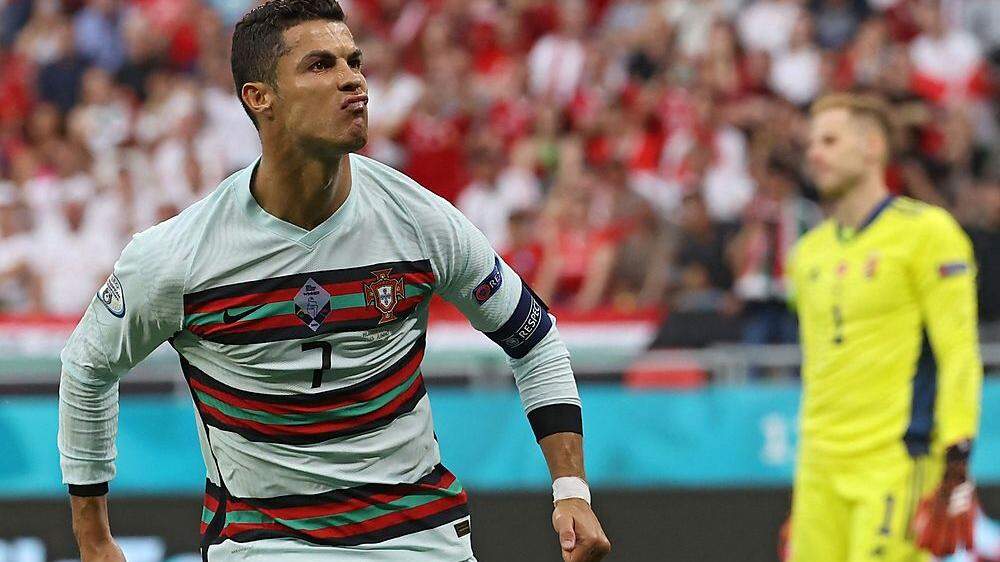 Ronaldo hält jetzt den EM-Tor-Rekord