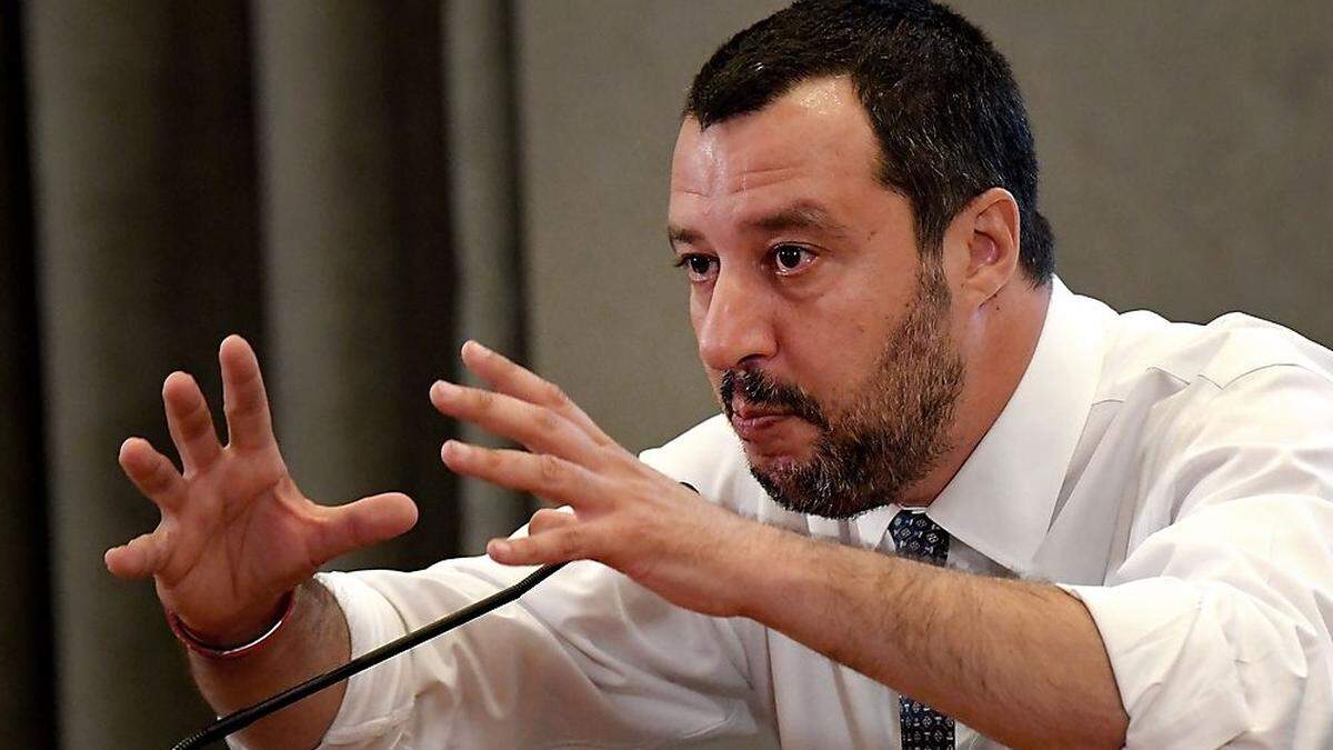 Italiens Innenminister Matteo Salvini