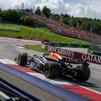 Max Verstappen in Spielberg