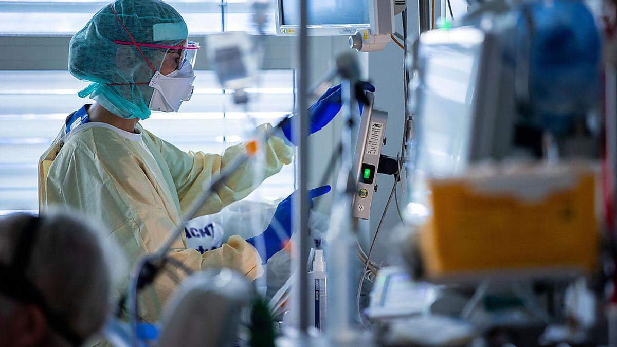 In Kärntens Krankenhäusern werden derzeit 155 Corona-Patienten behandelt (Symbolfoto)