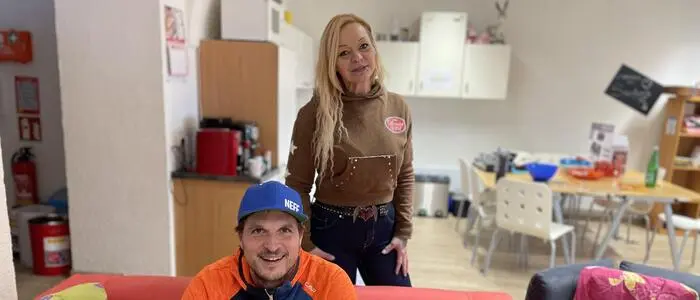 Jasmin Csandl und Franz Hammer betreuen das Murtal