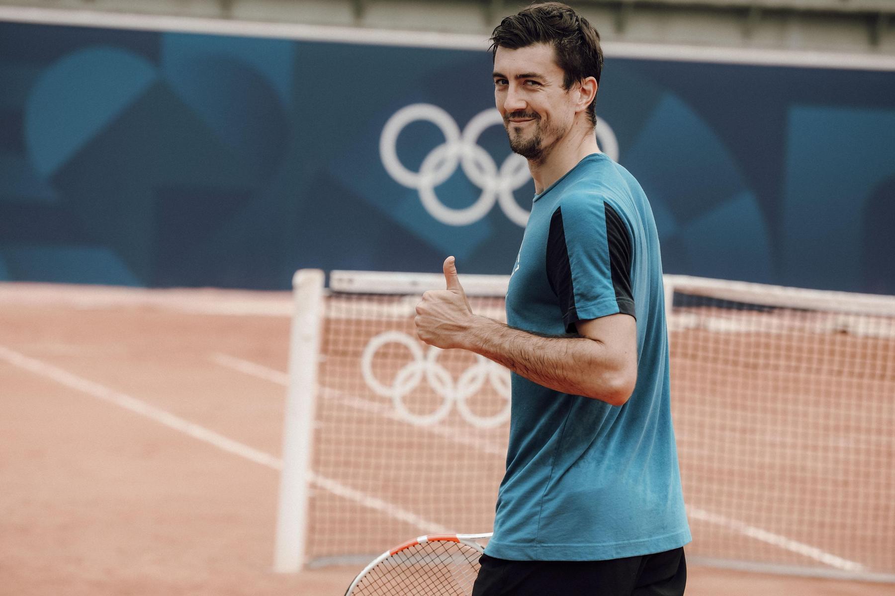 Olympische Spiele: Tennis-Ass Sebastian Ofner steht nach Auftakt-Sieg in Runde zwei