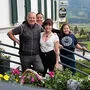 Eine richtige Gastwirtfamilie: Wolfgang Hanser, Renate Wibmer, Daniela Wibmer und Theresa Wibmer