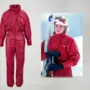 Ein scharlachroter Skianzug aus der Garderobe der Prinzessin wird vom Auktionshaus Julien‘s versteigert