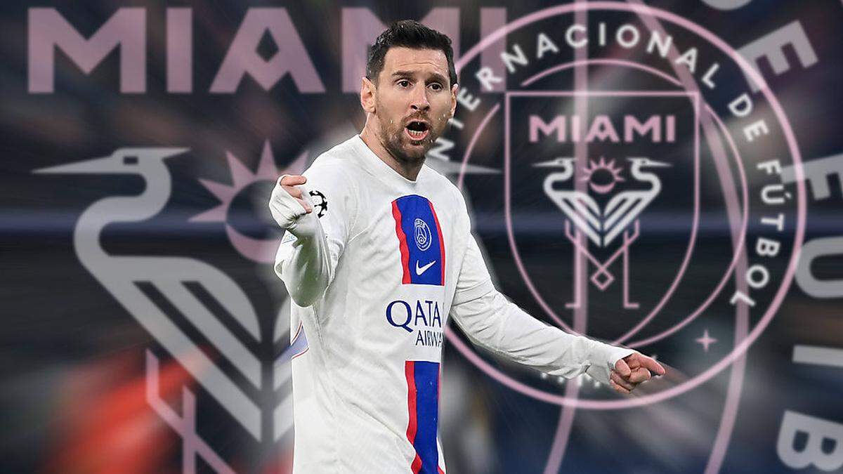 Lionel Messi kommt in die USA zu Inter Miami 
