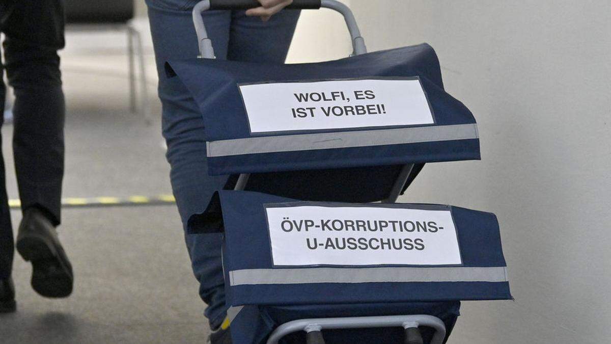 Nationalratspräsident Wolfgang Sobotka (ÖVP) wurde auch selbst im Ausschuss befragt