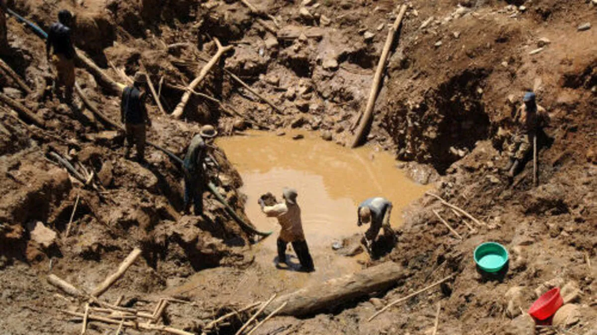 Die eingestürzte Mine