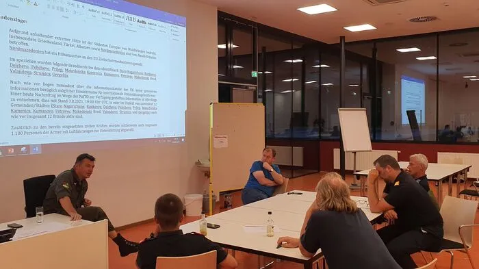 Bilder vom Einsatz in Nordmazedonien - klicken Sie sich durch die Galerie