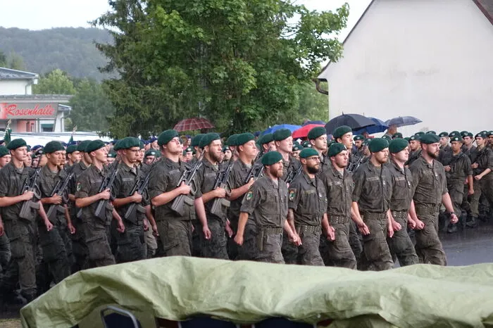 Mehr als 300 Soldatinnen und Soldaten wurden angelobt. Sie kamen vom Jägerbataillon 18 aus St. Michael in Obersteiermark.