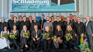 Die ÖVP Schladming präsentierte ihre Kandidaten rund um Listenersten Keinprecht am Mittwoch   