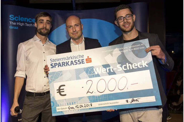 Den Award für "Mobility" gewann Matthias Zöhrer für "Evolve", einem Spracherkennungssystem in Autos, das selbst in sehr lauter Umgebung die Sprachbefehle erkennt.