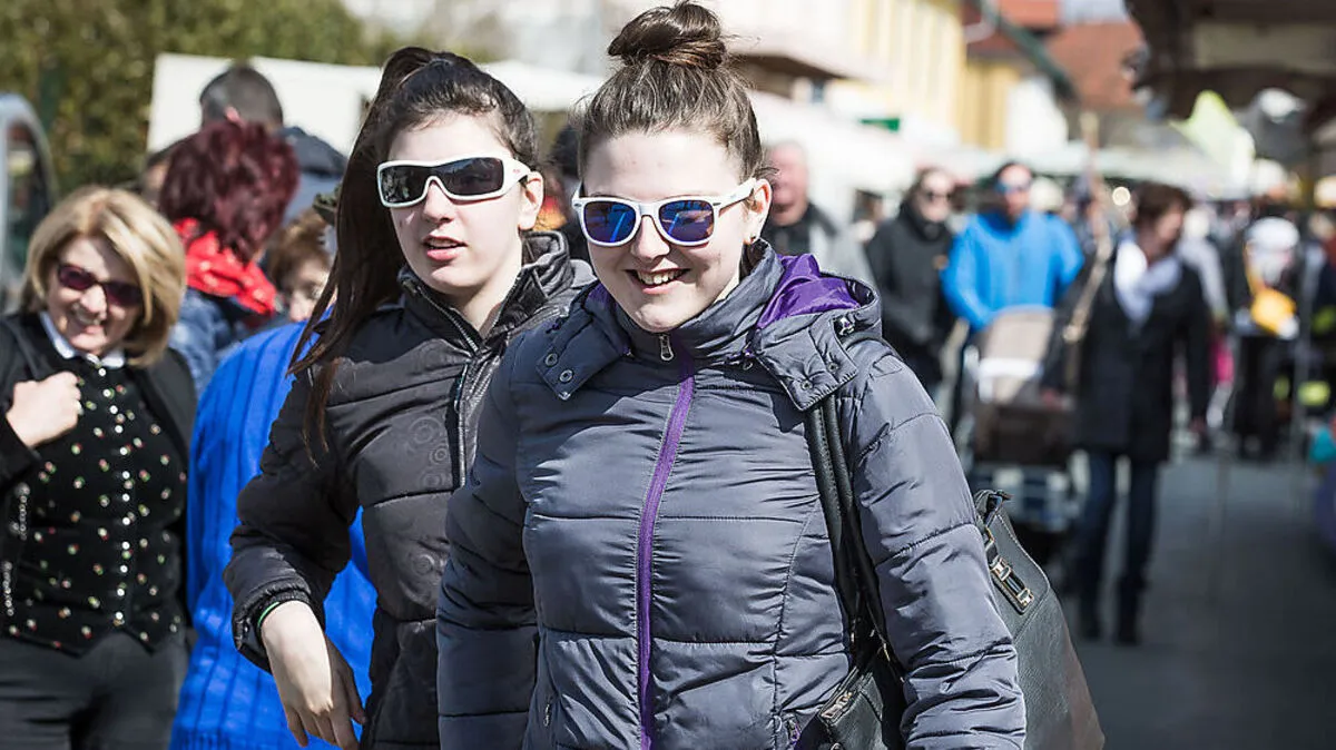 Sonnenbrille nicht vergessen!