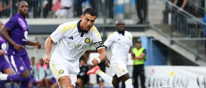 Cristiano Ronaldo traf