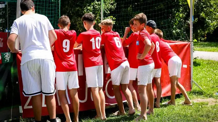Die Teams gaben beim Kleine-Zeitung-Knirps-Turnier alles
