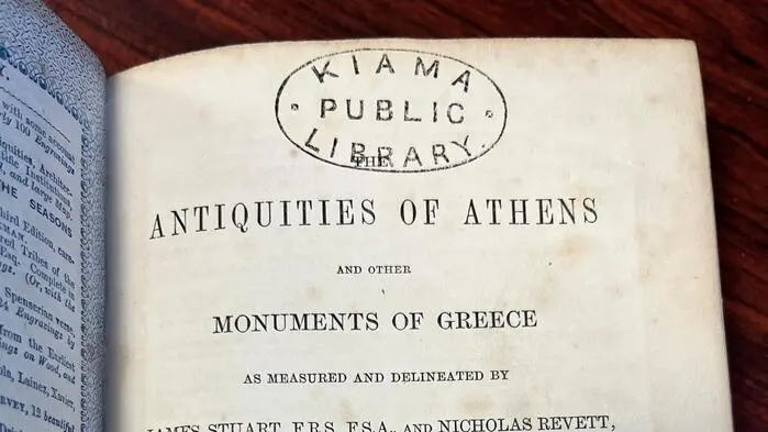Das Buch „Antiquities of Athens“ fand nach rund 150 Jahren den Weg zurück in seine Heimatbibliothek