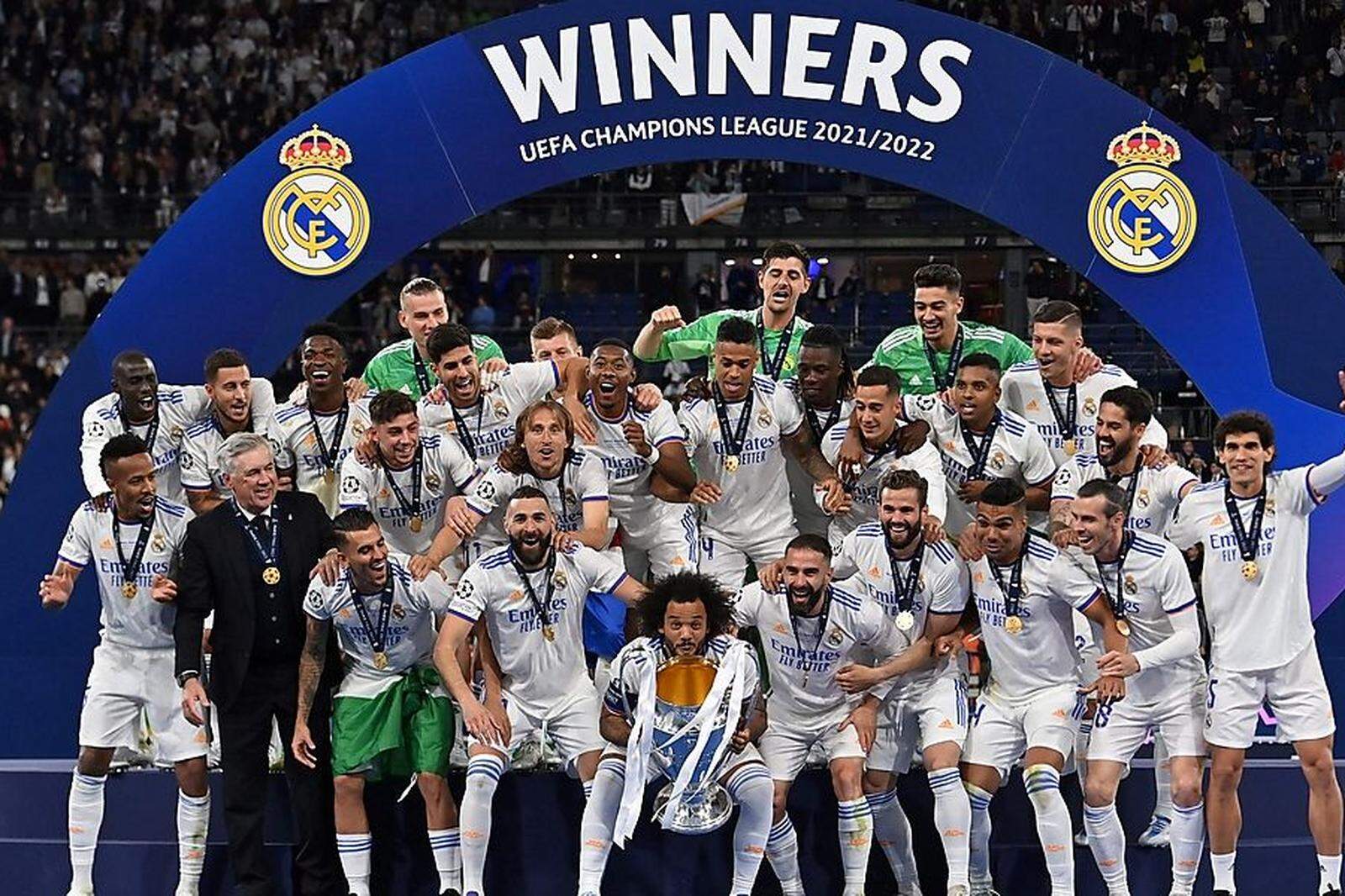 Real Madrid durfte über den Henkelpott jubeln.