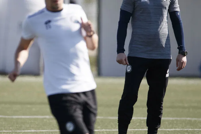 Trainer Nestor El Maestro und Stefan Hierländer
