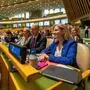 Außenministerin Beate Meinl-Reisinger (NEOS) bei der Sitzung in New York