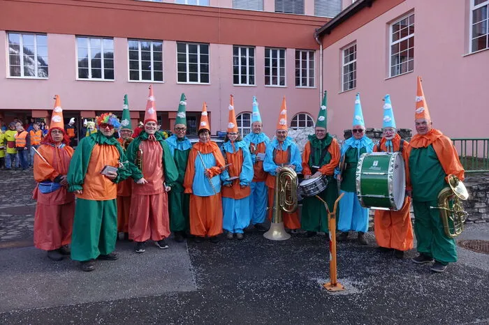 Die Stadtmusikkapelle Eisenerz sorgte für den richtigen Takt beim Faschingsumzug in der Erzbergstadt.