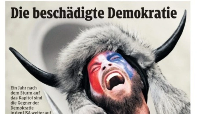Jänner 2022: "Die beschädigte Demokratie" titelten wir am 6. Jänner, nachdem Trump-Anhänger das US-Kapitol stürmten. Hier geht's zur Online-Geschichte.