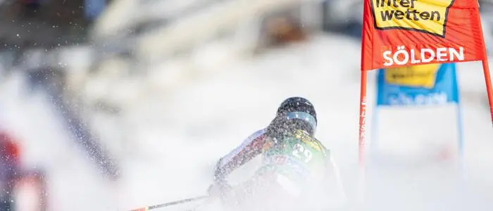 Einzig Franziska Gritsch zeigte in Sölden auf