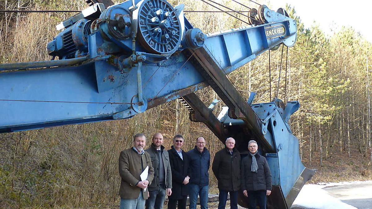 Ernst Lasnik, Jochen Schmidt (Prangl), Engelbert Köppel, Adolf Kern, Franz Borstner und Franz Schriebl 