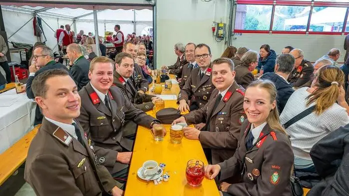 Groß gefeiert wurde am vergangenen Sonntag bei der Freiwilligen Feuerwehr Landscha. Anlass bot das 100 Jahr-Jubiläum.