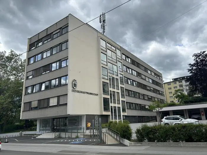 Die Bezirkshauptmannschaft in Bruck an der Mur