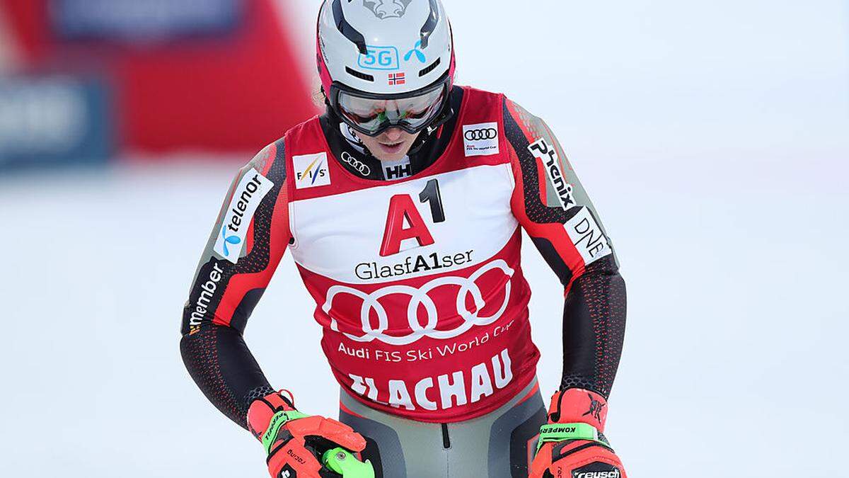 Henrik Kristoffersen ließ seinem Frust nach Lauf eins in Flachau freien Lauf 