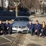Das Team von „V3tech“: Horst Hopfgartner, Paul Krainz, Rainer Wiessler, Darko Djuric, Walter Jellitsch, Karin Engl, Manuel Prettenthaler (von links) KK