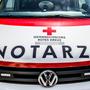 Notarzt, Unfall, Rettung, Blaulicht, LKH. Krankenhaus,  Sujet, Graz am 07.09.2015