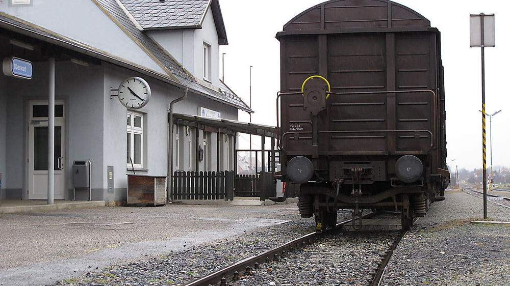 Am Bahnhof Oberwart sollen weiterhin die Güterzüge rollen